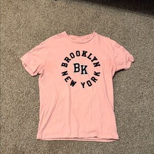 Aeropostale Pink Brooklyn New York T-Shirt